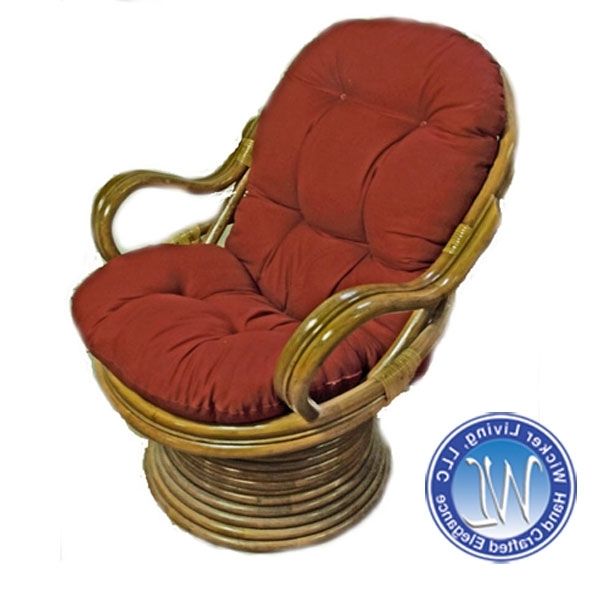 Indoor Rattan Furniture Inside Swivel Rocking Chairs (View 17 of 20)
