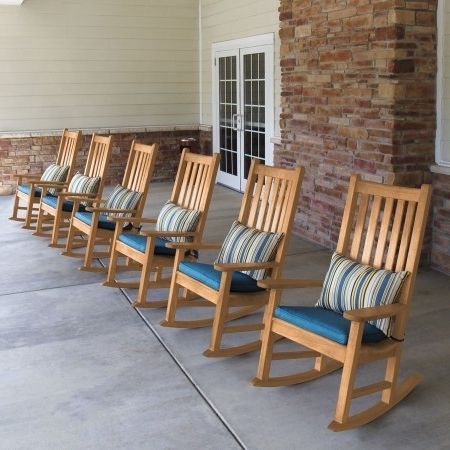 Featured Photo of 20 Best Patio Rocking Chairs with Cushions