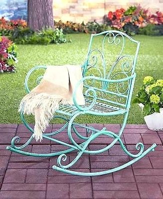 Most Up To Date Outdoor Patio Metal Rocking Chairs With Metal Rocking Chair Metal Rocking Chair Vintage Metal Rocking Chairs (Photo 15 of 20)