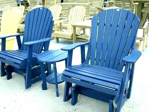 Outdoor Rocking Bench 2 Seat Wooden Rocking Bench Patio Furniture At With Regard To Most Up To Date Patio Furniture Rocking Benches (Photo 14 of 20)