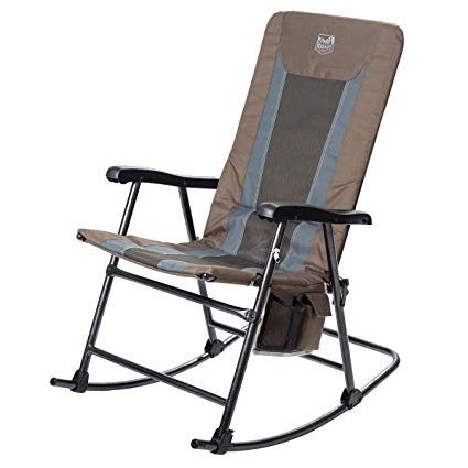Padded Patio Rocking Chairs Throughout Most Recently Released Amazon: Timber Ridge Smooth Glide Lightweight Padded Folding (View 20 of 20)