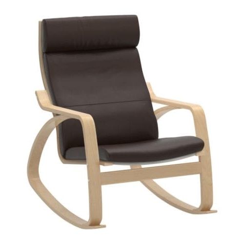 Recent Poäng Rocking Chair – Glose Dark Brown – Ikea For Rocking Chairs At Ikea (Photo 1 of 20)