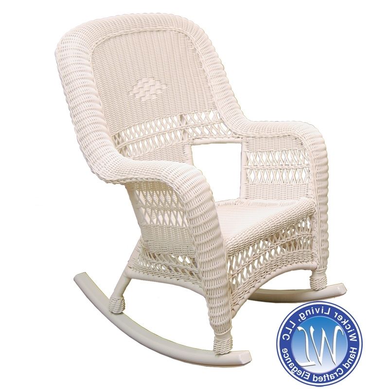 Resin Wicker Rocking Chair Outdoor Patio Furniture Inside Well Liked Resin Patio Rocking Chairs (Photo 6 of 20)