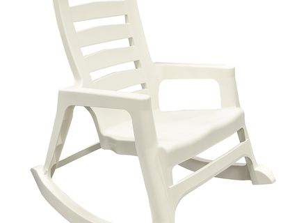 White Resin Patio Rocking Chairs Within Most Recent Patio Rocking Chair – Paulchehade (View 19 of 20)