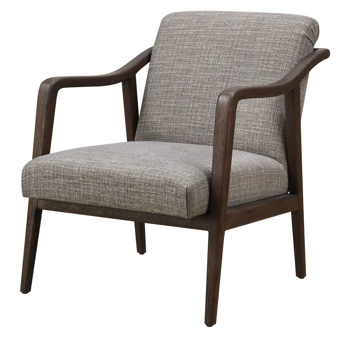 Amazon: Pulaski Ds D102006 Mid Century Wood Frame Accent Chair With Latest Garten Storm Chairs With Espresso Finish Set Of  (View 12 of 20)