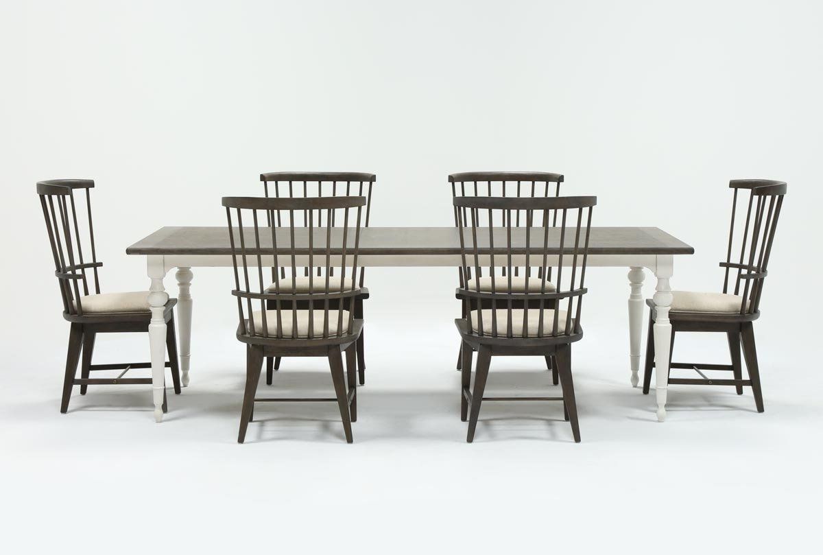 Candice Ii Upholstered Side Chairs In Popular Candice Ii 7 Piece Extension Rectangular Dining Set With Slat Back (View 4 of 20)