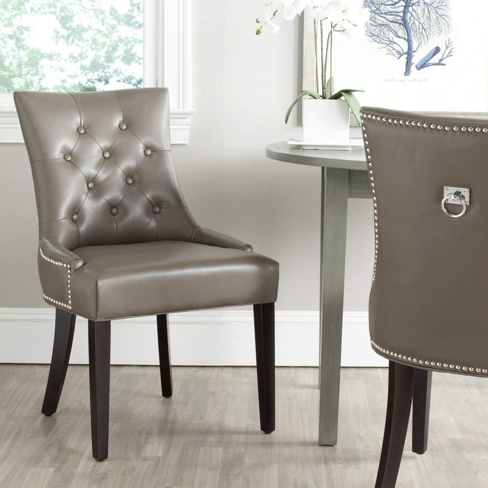 Clay Side Chairs With Regard To Widely Used Amazon – Safavieh Mercer Collection Harlow Ring Chair, Clay, Set (Photo 13 of 20)