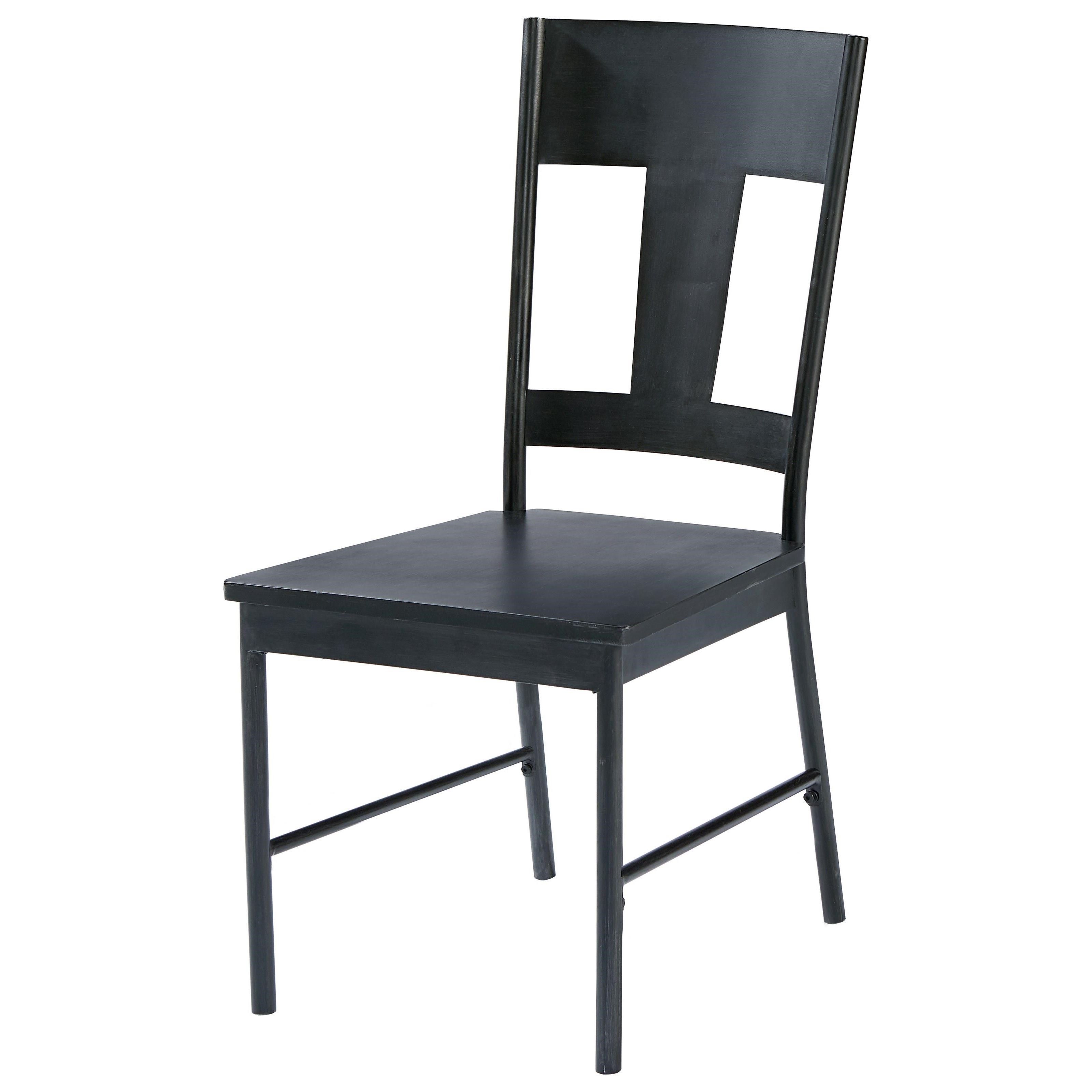 Current Magnolia Home Spindle Back Side Chairs Regarding Magnolia Homejoanna Gaines Industrial 1010904bb Metal Side Chair (View 14 of 20)