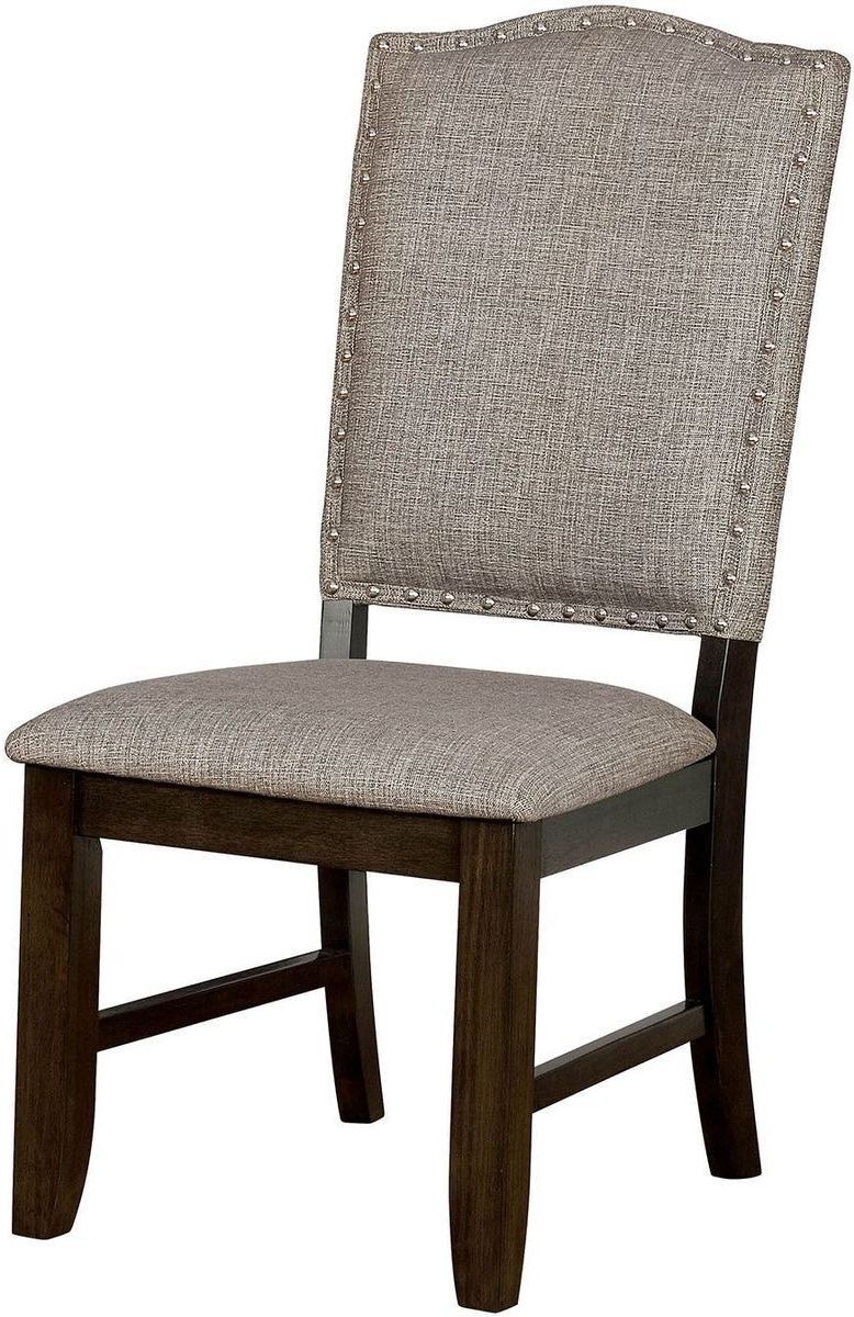Favorite Furniture Of America Teagan 2 Piece Side Chair In Dark Walnut Inside Teagan Side Chairs (View 3 of 20)