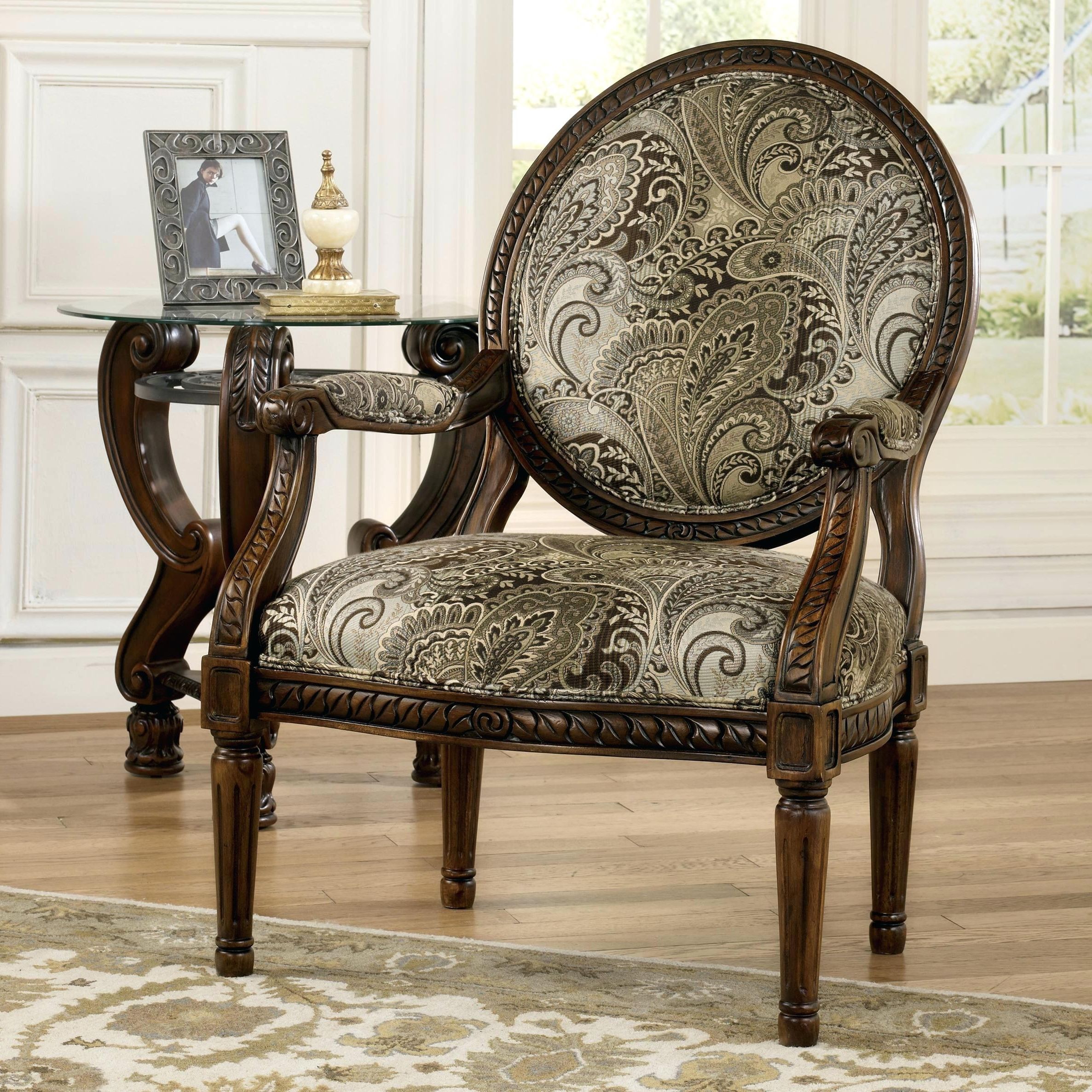 Laurent Wood Side Chairs With Most Current Wood Frame Accent Chairs Lovely Lady Pinkie Tufted Accent Chair (View 17 of 20)