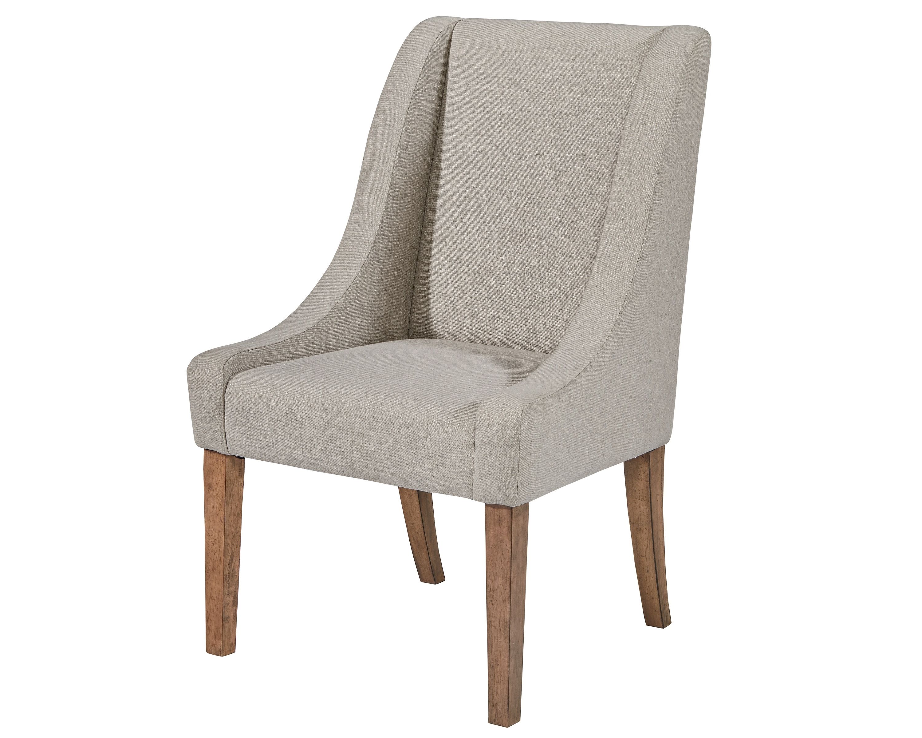 Featured Photo of 2024 Popular Magnolia Home Demi Flannel Wing Side Chairs