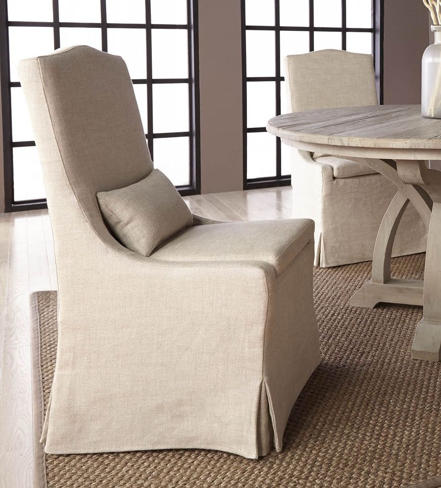 Most Recently Released Cora Side Chairs Throughout Set Of Two Cora Linen Dining Chairs – Shop Dining Chairs – Dear Keaton (View 17 of 20)