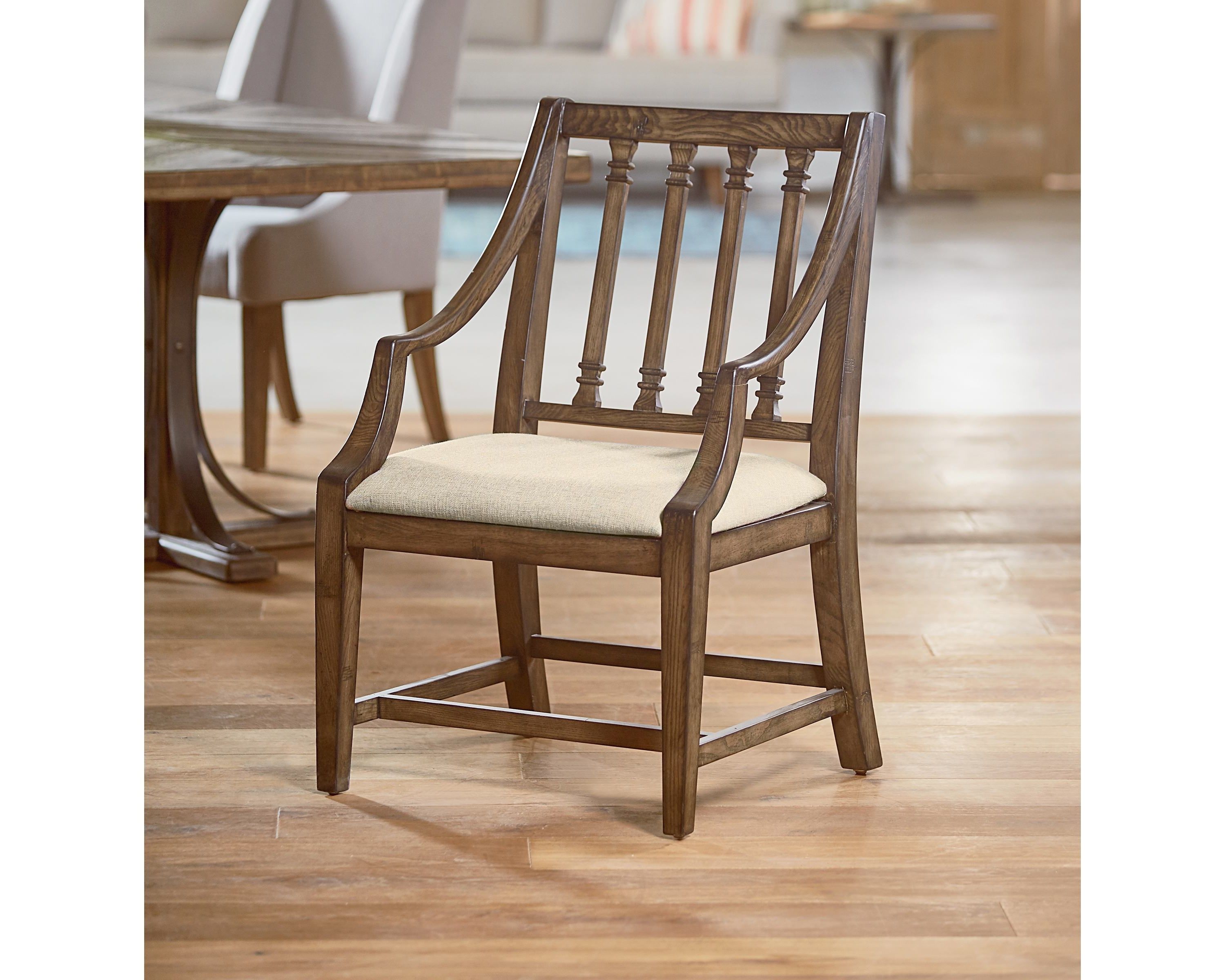 Newest Magnolia Home Revival Jo's White Arm Chairs For Revival Arm Chair – Magnolia Home (Photo 4 of 20)
