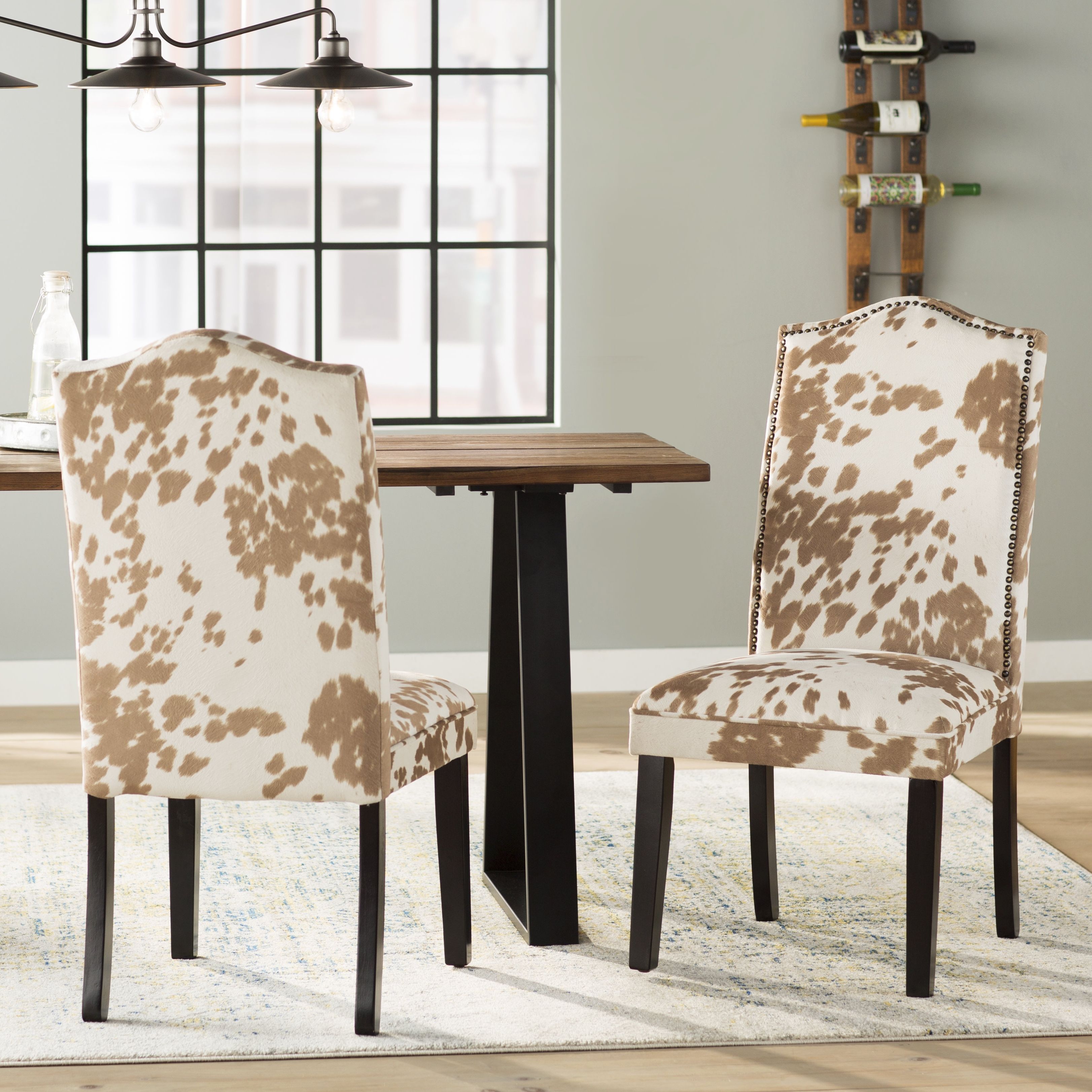 Trent Austin Design Healdsburg Nailhead Parsons Chair & Reviews Intended For Trendy Norwood Upholstered Hostess Chairs (View 4 of 20)