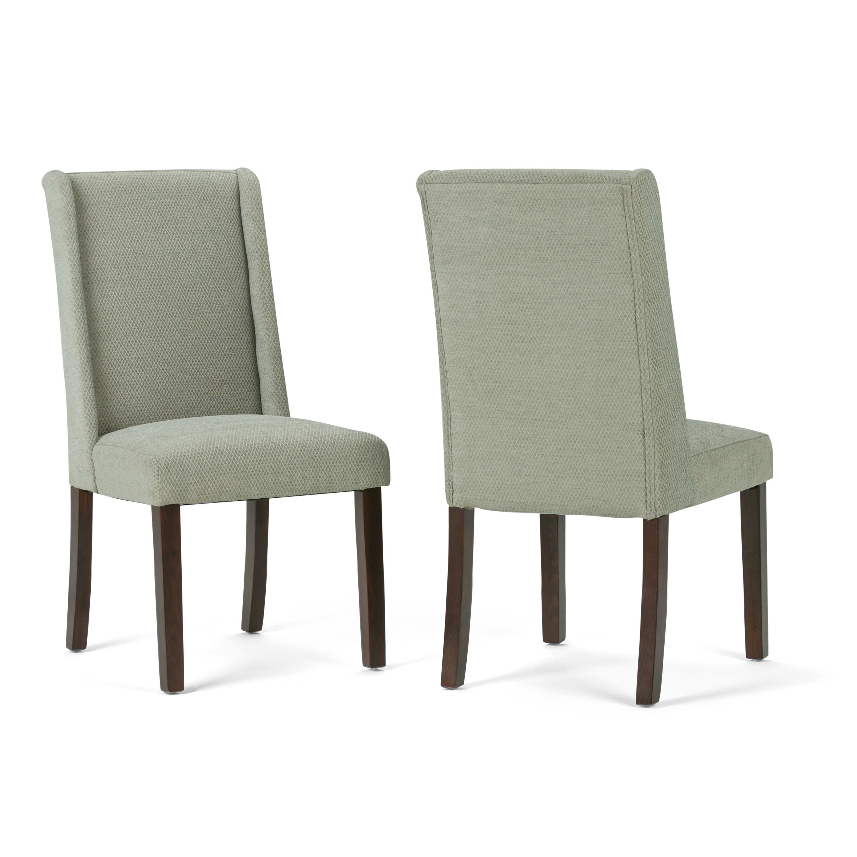Well Known Simpli Home Sotherby Deluxe Upholstered Dining Chair (Photo 3 of 20)