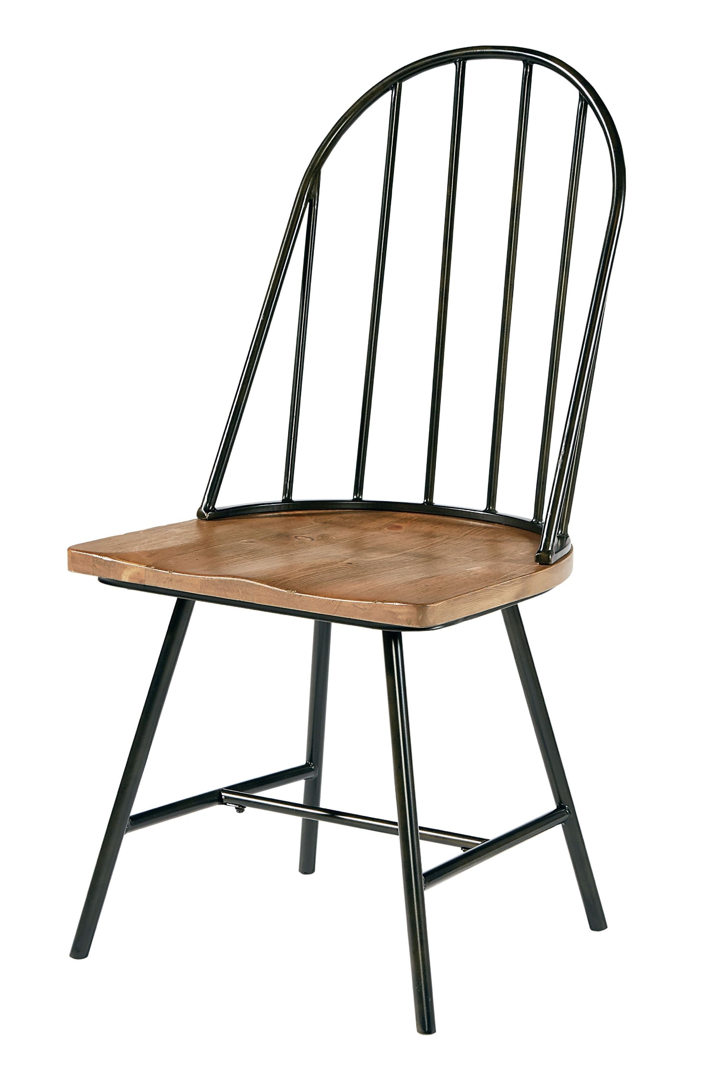 Well Liked Magnolia Home – Windsor Metal And Wood Hoop Chair St:461600 (Photo 8 of 20)