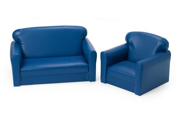 2017 Vinyl Toddler Sofa & Chair Set Within Sofa And Chair Set (View 12 of 20)