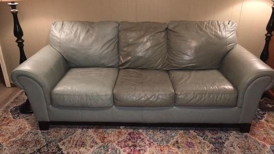 26 Things To Help You Deep Clean Places You Didn't Even Know Existed With Most Recent Moana Taupe Leather Power Reclining Sofa Chairs With Usb (View 2 of 20)