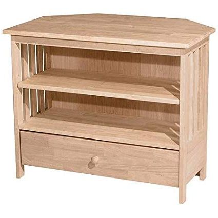 Amazon: International Concepts Mission Corner Tv Stand For Tvs Intended For Most Up To Date 40 Inch Corner Tv Stands (View 19 of 20)