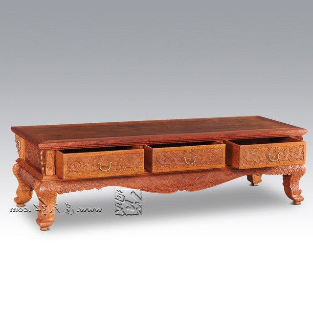Bench Tv Stands With Regard To Well Known Rosewood Tv Stand Home Living Room Carving Furniture Long Table (Photo 20 of 20)