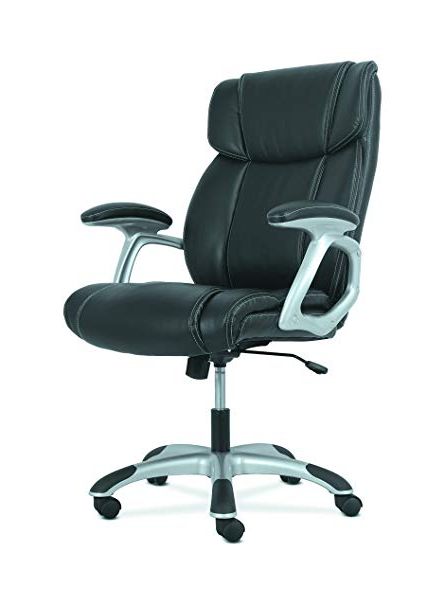 Best And Newest Sadie Ii Swivel Accent Chairs Regarding Amazon: Sadie High Back Leather Executive Office/computer Chair (View 4 of 20)