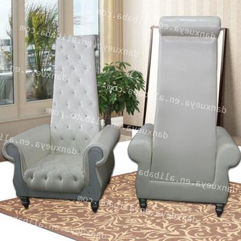 Cheap Sofa Chairs Inside Latest Danxueya  Antique Long Back White Sofa Chair Of Hotel Chairs – Buy (View 5 of 20)