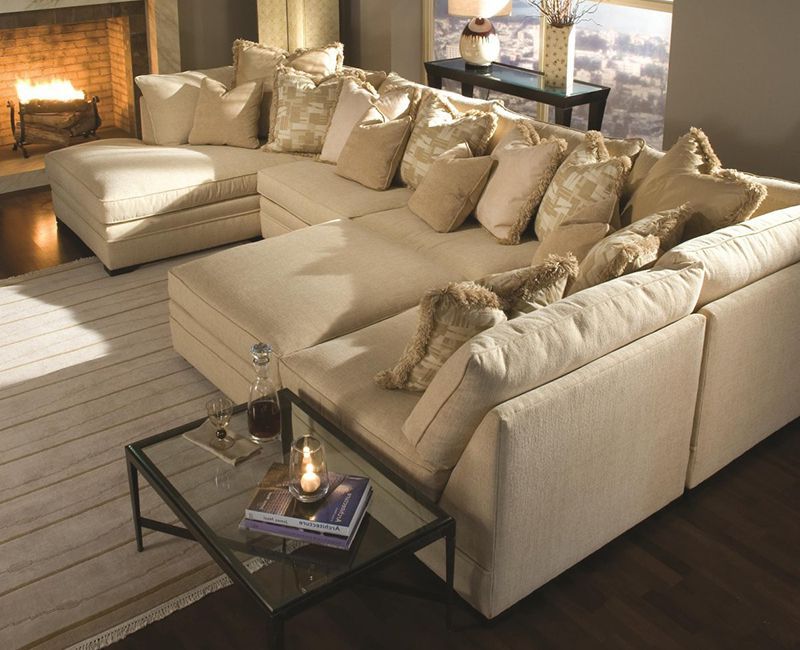Cohen Foam Oversized Sofa Chairs Throughout Recent Extra Large Sectional Sofas With Chaise … (View 11 of 20)