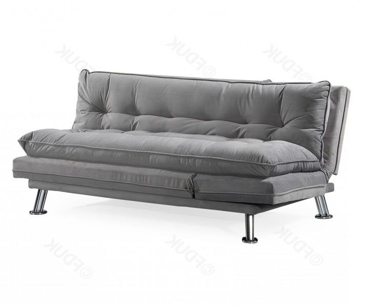 Current Acme Furniture Bois Grey Velvet Wedge Sofa Set With Small Bed Plus Intended For Mansfield Graphite Velvet Sofa Chairs (View 12 of 20)