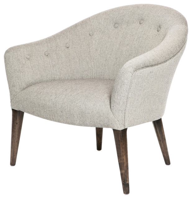 Famous Aidan Gray Helen Occasional Chair – Midcentury – Armchairs And With Regard To Aidan Ii Swivel Accent Chairs (View 19 of 20)