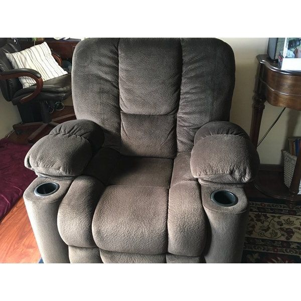 Gannon Linen Power Swivel Recliners Pertaining To Well Known Shop Gannon Fabric Glider Recliner Club Chairchristopher Knight (View 7 of 20)