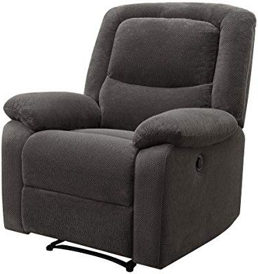 Gannon Truffle Power Swivel Recliners Pertaining To Fashionable Amazon: Ashley Furniture Signature Design – Barling Luxury Faux (View 13 of 20)