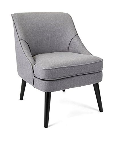Gray Accent Chairs: Silver, Charcoal, Light & Dark Gray, Etc (View 9 of 20)