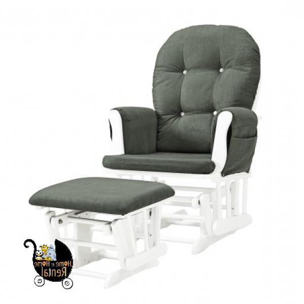Katrina Grey Swivel Glider Chairs With Trendy Glider – Rocking Chair (View 4 of 20)