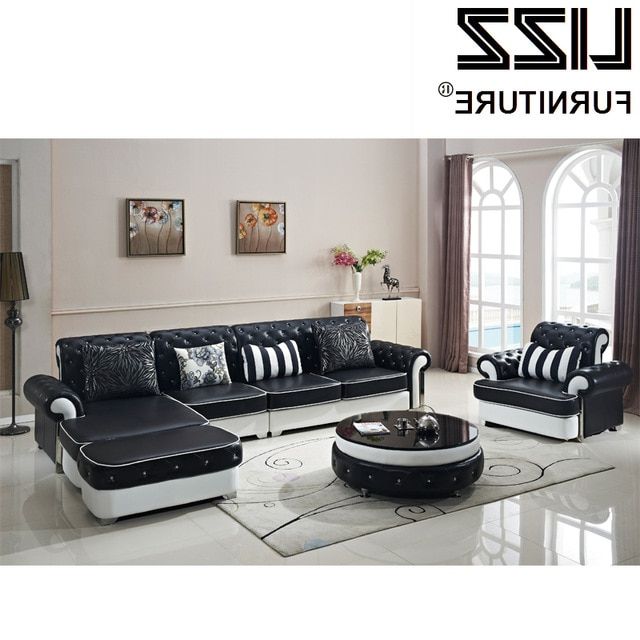 Luxury Furniture Set Genuine Leather Sofas For Living Room Modern Within Well Liked Sofa Loveseat And Chair Set (View 19 of 20)