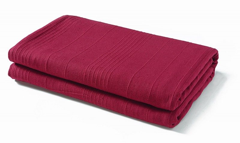 Most Current Indian Classic Rib Cotton Throw, Sofa Bed Throw Bedspread – 150cm X Intended For Cotton Throws For Sofas And Chairs (View 13 of 20)