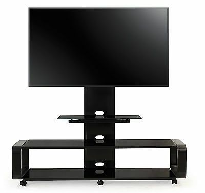 Newest 80 Inch Tv Stands Throughout Transdeco Tv Stand / Tv Cart W/mount Entertainment Center For 40 80 (Photo 13 of 20)