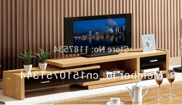 Recent Elm Veneer Mdf Tv Stand Living Room Furniture Tv Bench Tv Cabinet With Regard To Bench Tv Stands (View 3 of 20)