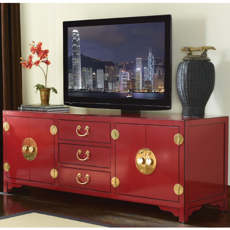 Featured Photo of 20 The Best Asian Tv Cabinets