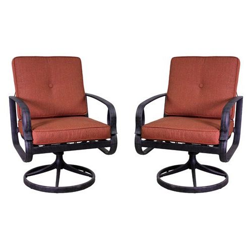 Well Known Aspen Swivel Chairs For Shop Aspen Swivel Rocking Chair Set – Free Shipping Today (View 1 of 20)