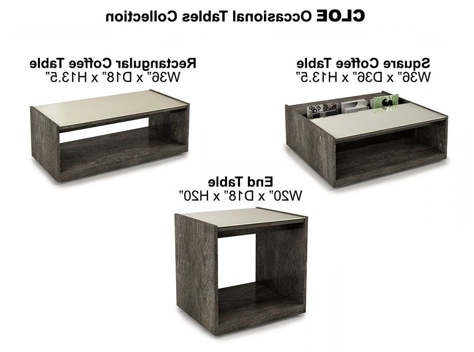 2018 Cloe Modern Tv Standhuppe In Square Tv Stands (View 11 of 20)