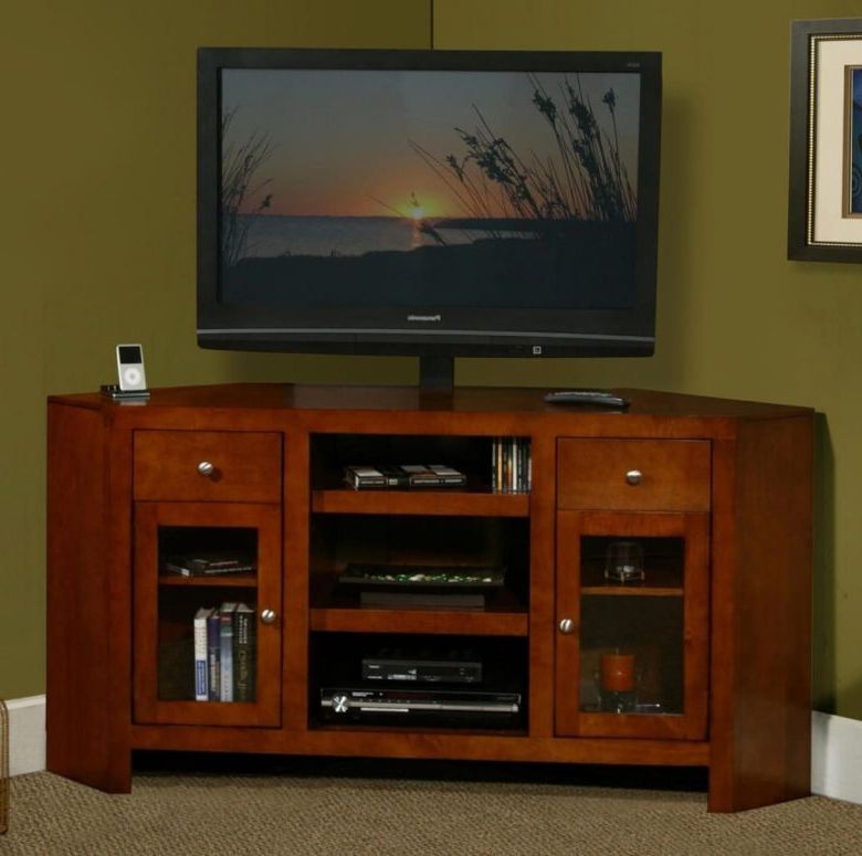 2018 Furniture: Moss Green Wall With Tall Tv Stand And Cabinet Glass Throughout Tall Tv Stands For Flat Screen (View 19 of 20)