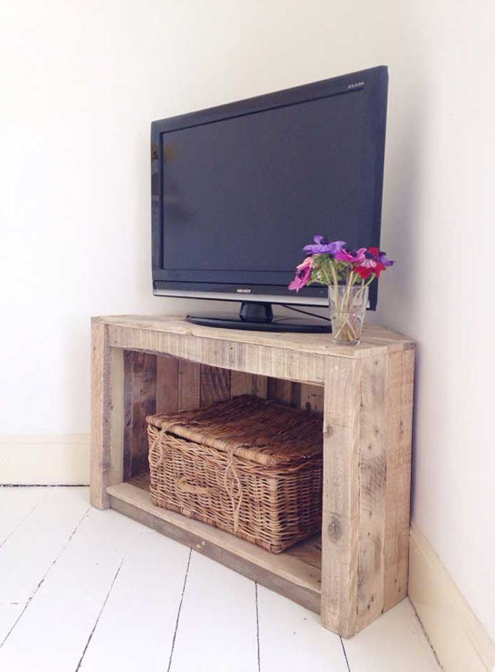 50+ Creative Diy Tv Stand Ideas For Your Room Interior – Diy Design Regarding Recent Corner Tv Stands With Drawers (Photo 16 of 20)