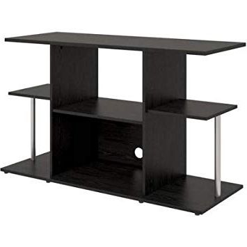 Amazon: Mainstays Unique Entertainment Tv Stand Cabinet Console With Regard To Most Current Unique Tv Stands For Flat Screens (View 16 of 20)