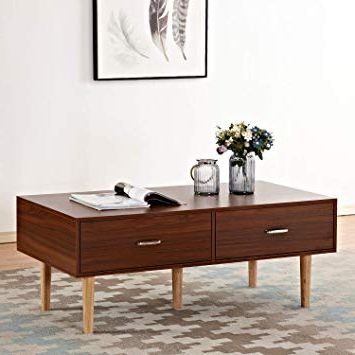 Amazon: Soges Premuim 47" Wood Coffee Table/console Table/tv With Regard To Well Known Coffee Tables And Tv Stands (View 16 of 20)