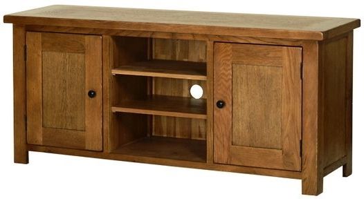 Best And Newest Original Rustic Oak Large Rustic Oak Tv Cabinet Bathroom Mirror With Regard To Rustic Wood Tv Cabinets (View 15 of 20)