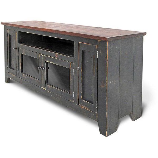 Best And Newest Sinclair Grey 74 Inch Tv Stands Regarding Media Console Tv Stand Reclaimed Wood Farmhouse Entertainment (View 9 of 20)