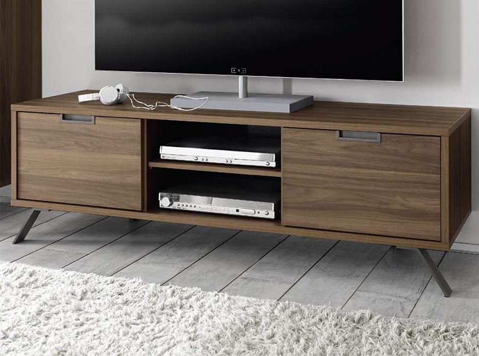 Best And Newest Walnut Tv Stands For Modern Tv Stand Palma Walnutlc Mobili – Tv Stands – Living Room (View 9 of 20)