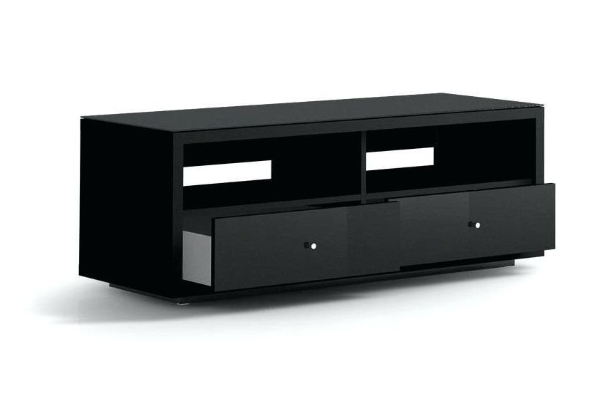 Black Tv Cabinet Click Image To Enlarge Black Tv Cabinet With Glass Throughout Current Black Corner Tv Cabinets With Glass Doors (View 11 of 20)