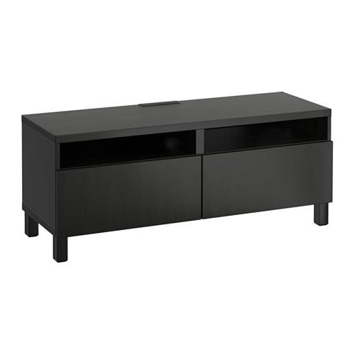 Black Tv Cabinets With Drawers In Best And Newest Bestå Tv Unit With Drawers – Lappviken Black Brown, Drawer Runner (View 3 of 20)