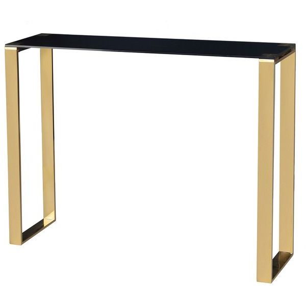 Cortesi Home Remi Contemporary Glass Pertaining To Remi Console Tables (View 4 of 20)